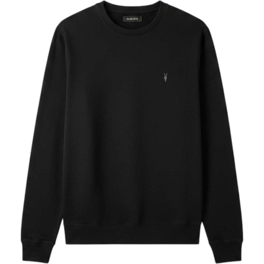 AllSaints Black Crewneck Sweatshirt